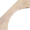 Ekena Millwork 5 1/2"W x 12"D x 12"H Westlake Smooth Knee Brace, Douglas Fir BRC06X12X12WTL00SDF - alternate 4